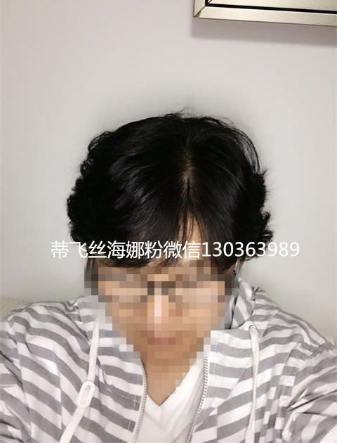 蒂飛絲赤褐色海娜粉染發(fā)效果